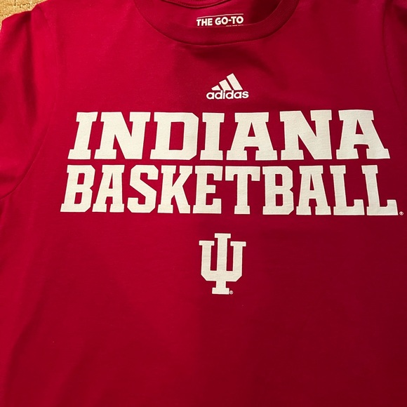 Adidas Indiana University basketball tee shirt - Picture 2 of 4
